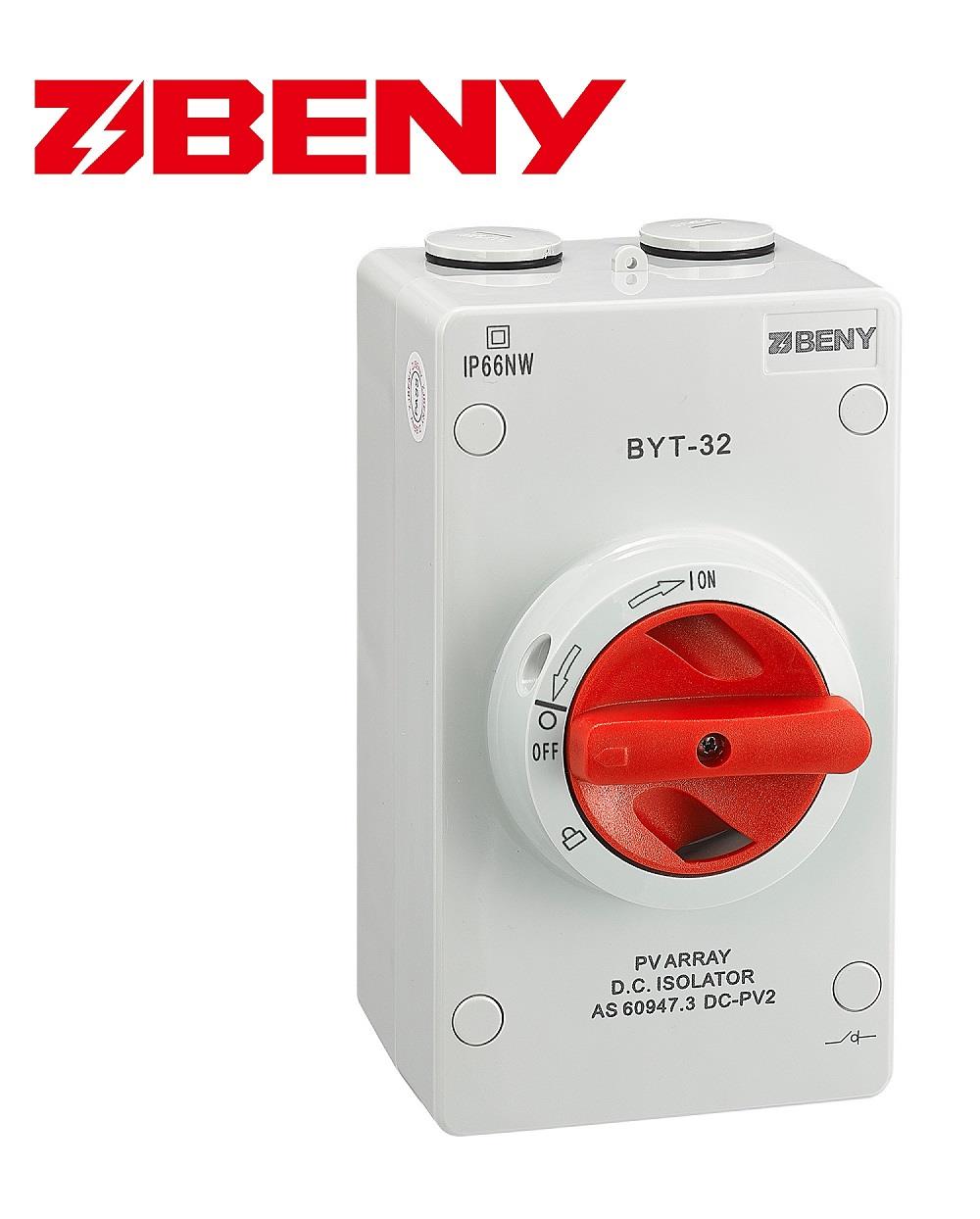 BYT-32 DC isolator Australia compliant