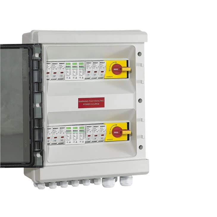 6 Input 2 izlazna DC Combiner kutija