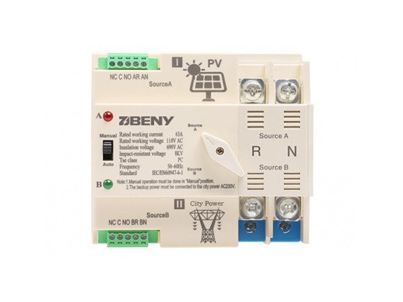 Automatic Transfer Switch (ATS) For Solar PV Systems